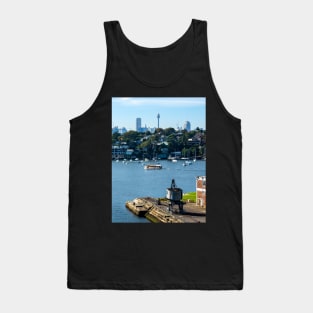 City of Sydney from Cockatoo Island, Sydney, NSW, Australia Tank Top